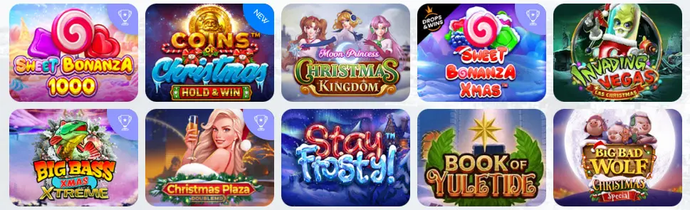 Alle spill hos Yaa Casino