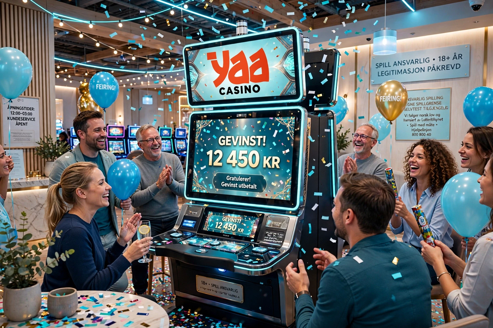 Faste jackpoter på YAA CASINO