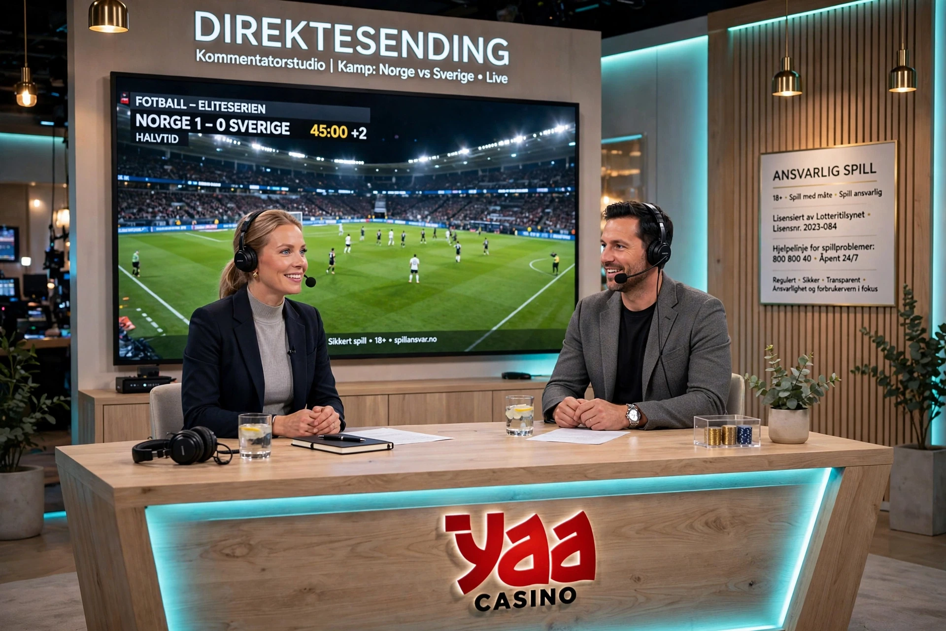 Innsatser på fotball hos Yaa Casino