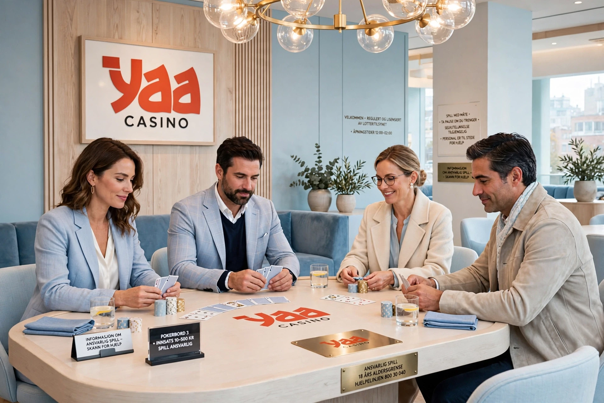 bordspill på Yaa Casino